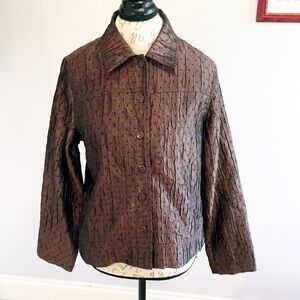 𝅺ERIN London Lightweight Bronze Jacket